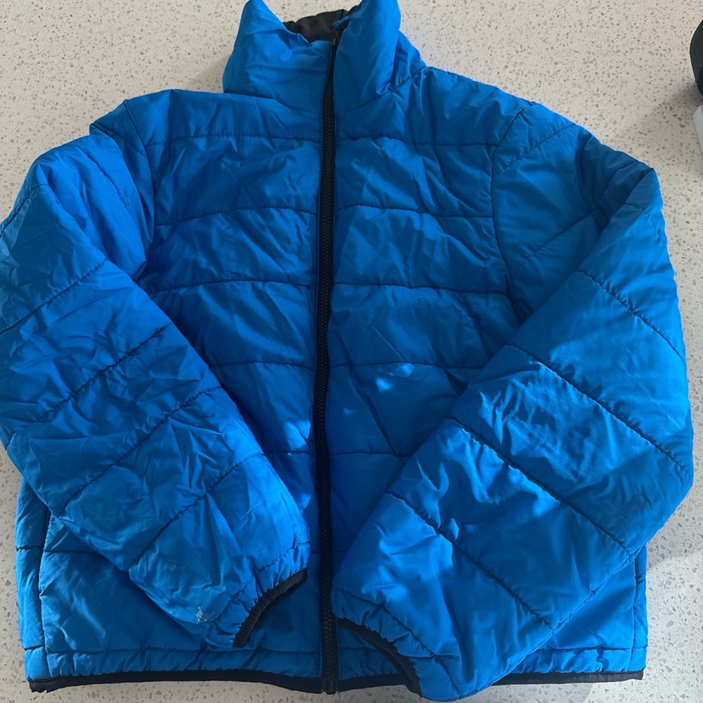 Wild Fable Vibrant Blue Puffer Jacket